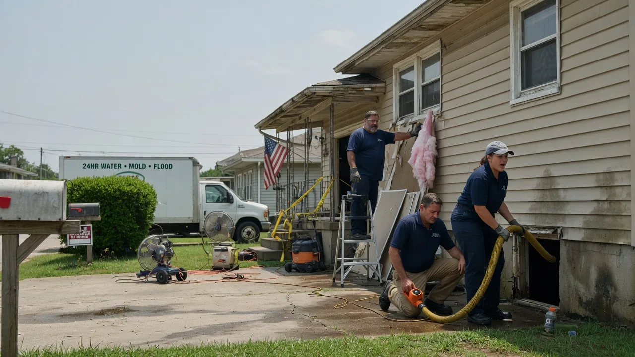 Water Damage Repair in Southmayd, TX near me
